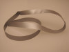 Dekorative Schleifen dehnbares Vinyl Silber 50,8cm (50 Stück) [20CVLSV]