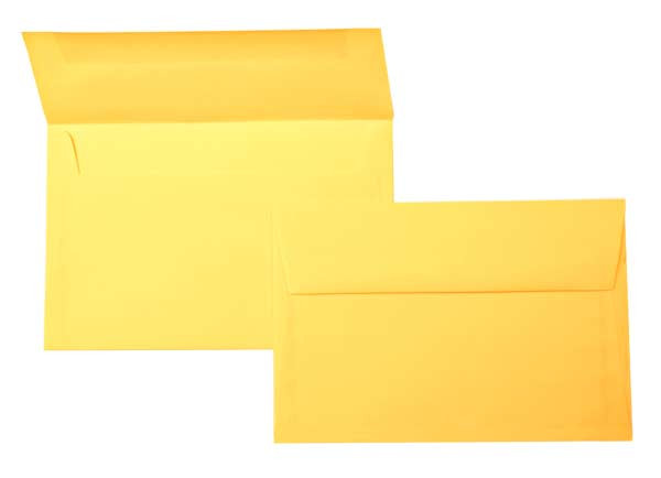 Umschläge Sunny Gelb 18,4x13,3cm Astrobright (50 Stück) [E5011]