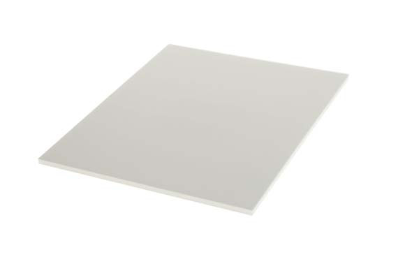 Schaumstoffplatte Weiß 45,7x60,9cm Bainbridge Lehmbeschichtet (1 St.) [FOMC18]