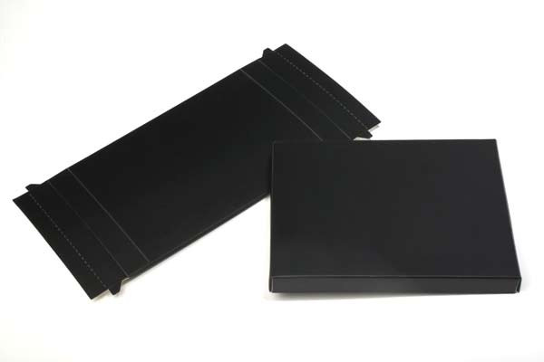 Pappschachteln Mattschwarz 9,5x1,6x13,7cm (25 Stück) [BK10]