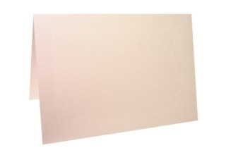 Glückwunschkarten Leinen Weiß 15,9x11,7cm (50 Stück) [P210]