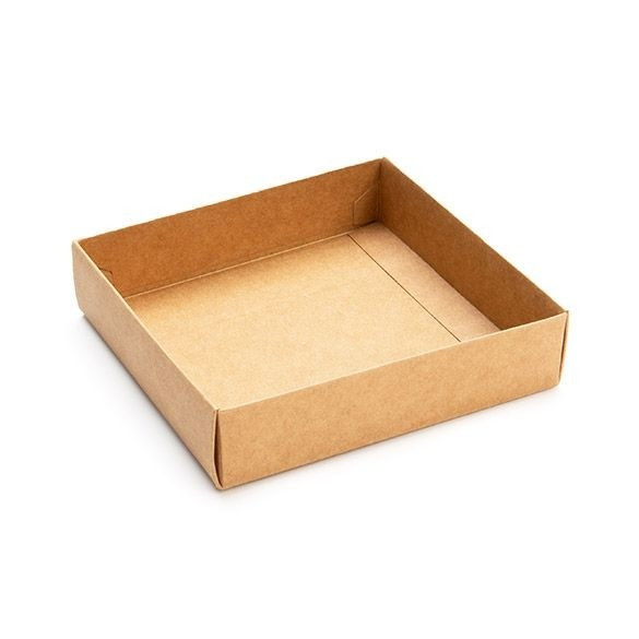 Pappschachteln Boden 10,5x2,5x10,8cm (25 Stück) [KR99]