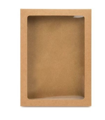 Pappschachteln mit Fenster 13,7x2,2x18,7cm (25 Stück) [WKRG266]