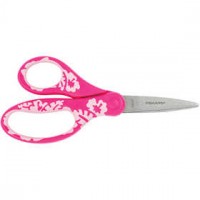 Kids Scissors, L: 15 cm, W: 8 cm, 1 pc, pink [HOB-1027421]