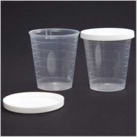 Mini-Becher mit Deckel,  30 ml, 75Stck. [HOB-13172]
