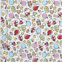 Geschenkpapier, B 50 cm,  80 g, Party, 5m [HOB-190330]