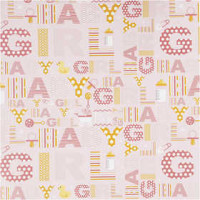 Geschenkpapier, B 50 cm,  80 g, Baby Girl, 5m [HOB-190410]