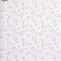 Geschenkpapier, B 50 cm,  80 g, , Blumen, 5m [HOB-191980]