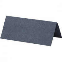 Place cards, size 9x4 cm, 220 g, 10 pcs, blue [HOB-220014]