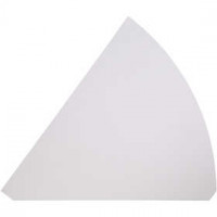 Kegel, H 68 cm, D: 20 cm, Weiß, 5Stck. [HOB-23315]