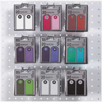 Geschenkanhänger, Größe 6x3 cm,  250 g, 18x20Stck. [HOB-234029]