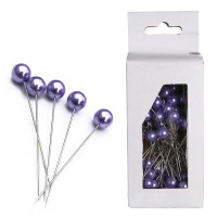 Kopfnadel 8 mm Lila [IFS-27637]