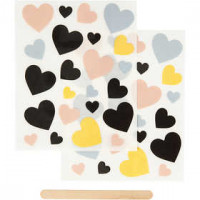 Rub-on Sticker, sheet 12.2x15.3 cm, 1 pack [HOB-283964]