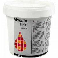 Mosaik-Fugenfüller, Weiß, 1000ml [HOB-28455]
