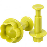 Ausstechformen, Größe 13+25 mm, Stärke: 10 mm, Blumen, 2Stck. [HOB-37173]