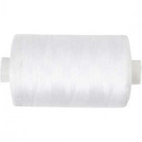 Nähgarn, Weiß, Polyester, 1000m [HOB-41218]