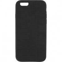Mobile Phone Cover zum Besticken, 6/6S, Größe 6,8x13,8 cm, Stärke: 8 mm, Schwarz, 1Stck [HOB-41396]