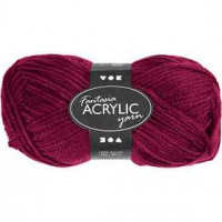 Fantasia Acryl Wolle, L 80 m, Fuchsia, 50g [HOB-421707]