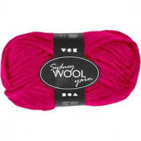 Sydney Wolle, L 50 m, Pink, 50g [HOB-44677]