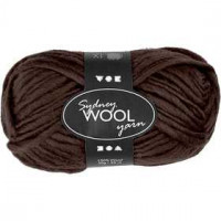 Sydney Wolle, L 50 m, Braun, 50g [HOB-44726]