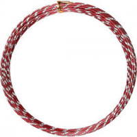 Aluminiumdraht, Stärke: 2 mm, Rot, diamond-cut, 7m [HOB-518303]