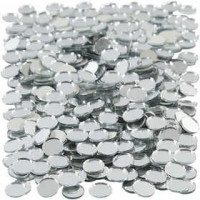 Spiegelmosaik, D: 10 mm, Stärke: 2 mm, rund, 500Stck. [HOB-52294]