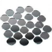 Spiegelmosaik, D: 18 mm, Stärke: 2 mm, rund, 400Stck. [HOB-52295]