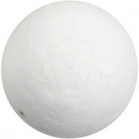 Kugel, D: 30 mm, Weiß, Baumwolle, 200Stck. [HOB-54005]