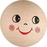 Kopf, D: 40 mm, Presswatte, 5Stck. [HOB-542401]
