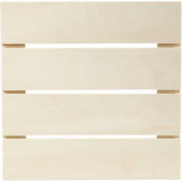 Wandschmuck, Größe 28,6x28,6 cm, Stärke: 1,1 cm, Sperrholz, 1Stck [HOB-56120]