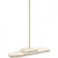 Boot, Größe 4,8x14,8 cm, H 20 cm, Sperrholz, 24Stck. [HOB-56836]