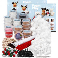 Foam Clay building set, 1 set, asstd. colours [HOB-78900]