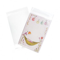 Klappenbeutel 15,1x23,5cm Hochtransparent (100 Stück) [B95]