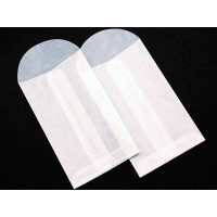 Pergaminpapier Umschläge 6,5x11cm (100 Stück) [G3]