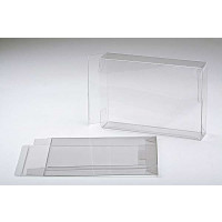 Klarsichtschachteln 13,7x3,8x18,7cm Kristallklar mit Automatikboden (25 Stück) [PLB72]