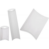 Kissenschachteln Frost 12,7x3,8x19,1cm mit optionaler Hänger (25 Stück) [PBF108]