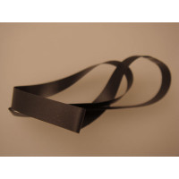 Dekorative Schleifen dehnbares Vinyl Schwarz 25,5cm (50 Stück) [10CVLBK]