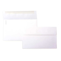 Umschläge Weiß 24,1x15,2cm Premium Undurchsichtig (50 Stück) [E1K0]