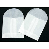 Pergaminpapier Umschläge 7x7cm (100 Stück) [G10]