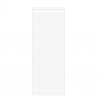 Klappenbeutel 44,3x112,4cm Hochtransparent (100 Stück) [B17]