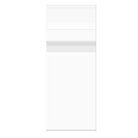 Klappenbeutel 31,6x71,8cm Hochtransparent (100 Stück) [B1228PC]
