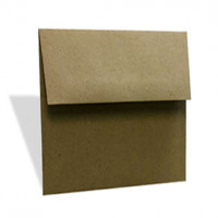 Umschläge Braun 12,7x12,7cm (50 Stück) [EB80]