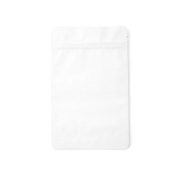 Standbodenbeutel Mattweiß 17x9x28,5cm | 340 Gramm (100 Stück) [ZBGM4MW]