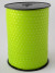 Kräuselband mit Punkte Lindgrün 10 mm x 225 mtr (1 Rolle) [HV-PLS10LG]