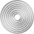 Stanzform, D: 1,5-7,5 cm, Kreise, 1Stck [HOB-11779]