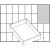 Einsetz-Box, Größe 109x79 mm, H 24 mm, Modell A71 - halbhoch  , 1Stck [HOB-13346]