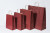 Papiertragetaschen Dunkelrot 22+10x31cm Kraft 90 Gramm (50 Stück) [PAM2231DKR]