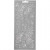 Sticker, Blatt 10x23 cm, Silber, Blätter, 1Bl. [HOB-170239]