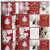 Geschenkpapier, B 50 cm,  80 g, Gold, Rot, Weihnachtsmotive, 100m [HOB-19191]