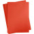 Karton, farbig, A2 420x600 mm,  180 g, Signalrot, 100Bl. [HOB-21314]